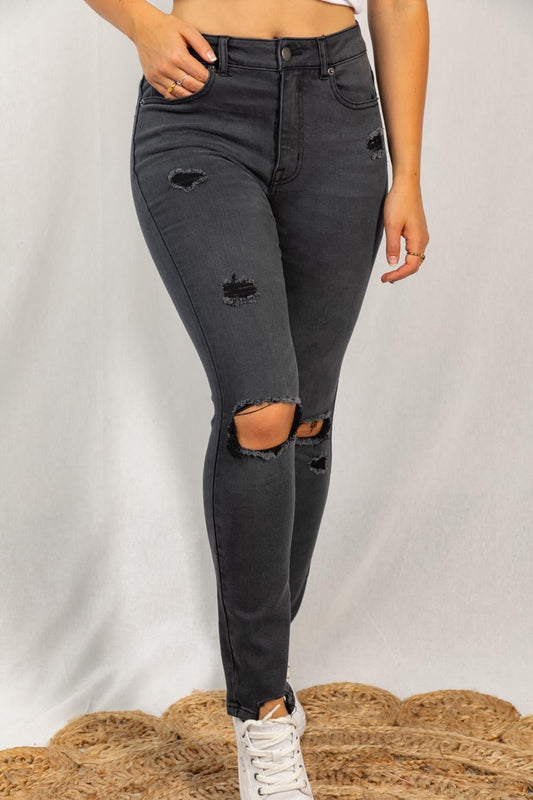 Drew Distressed Denim